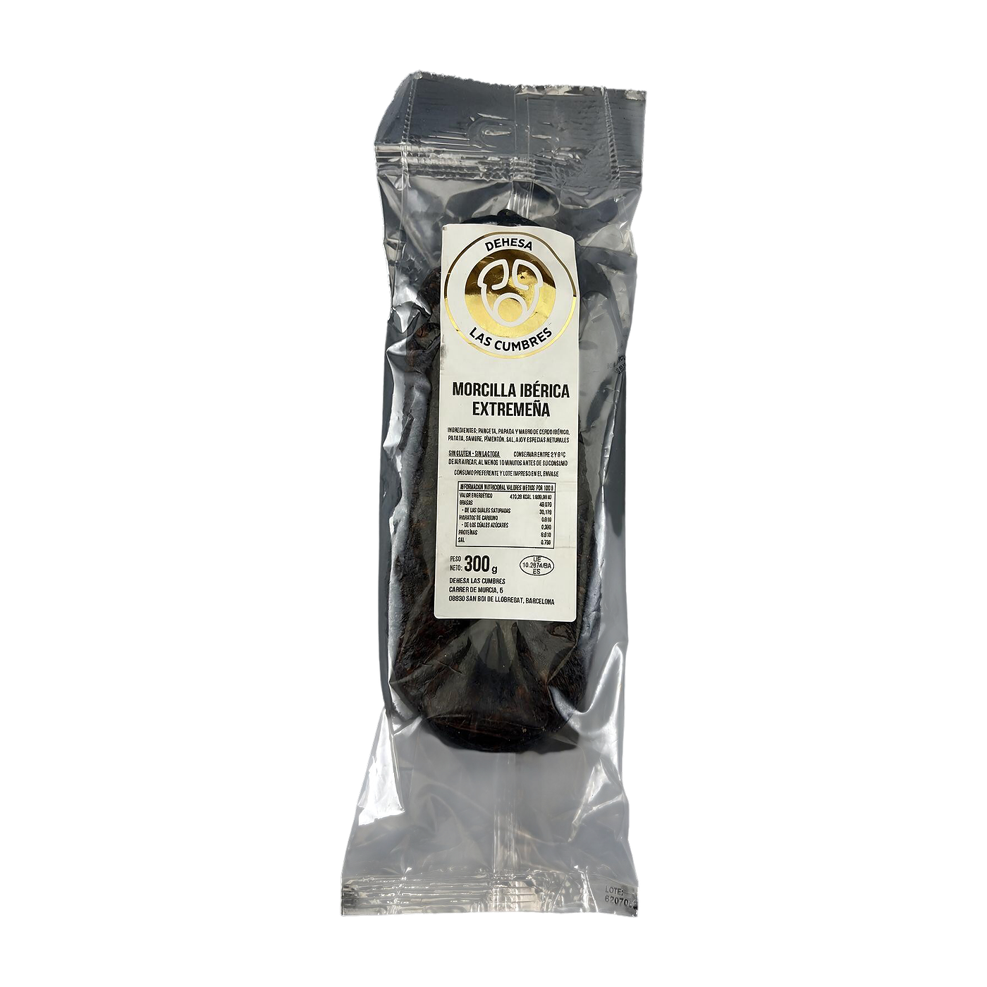 Morcilla ibérica extremeña